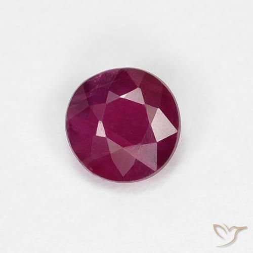 0.31ct Naturel Rouge foncé Rubis, Tour, SI
