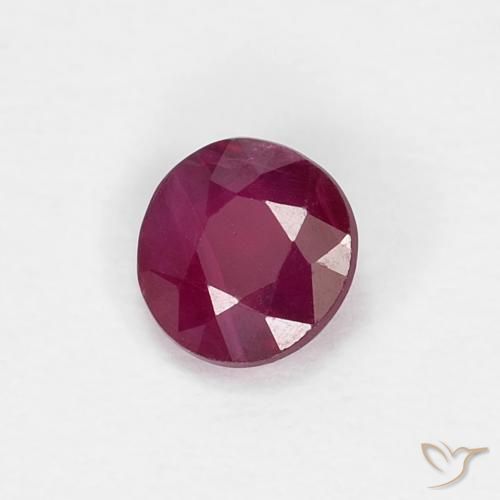 Rubis Rouge foncé naturelle Tour, 0.31 ct, SI