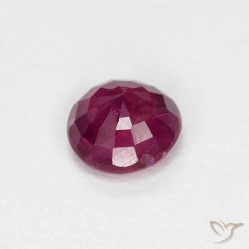 Rubis Rouge foncé naturelle Tour, 0.31 ct, SI