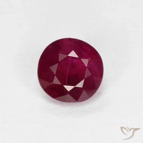 0.33ct Naturel Vin rouge profond Rubis, Tour, SI