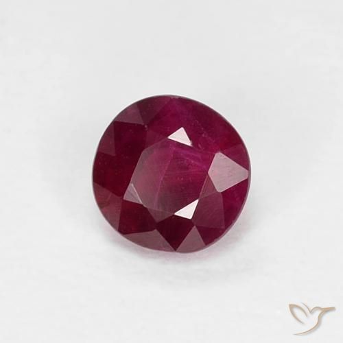 Rubis Vin rouge profond naturelle Tour, 0.33 ct, SI