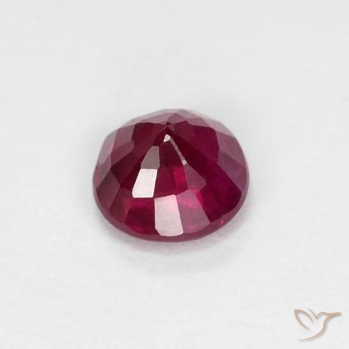 Rubis Vin rouge profond naturelle Tour, 0.33 ct, SI
