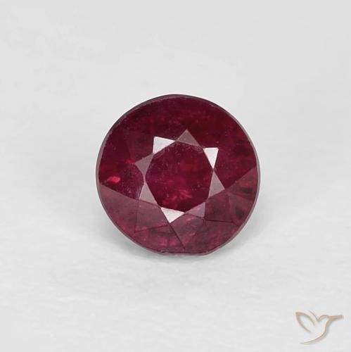 0.40ct Naturel Vin rouge Rubis, Tour, VS-SI