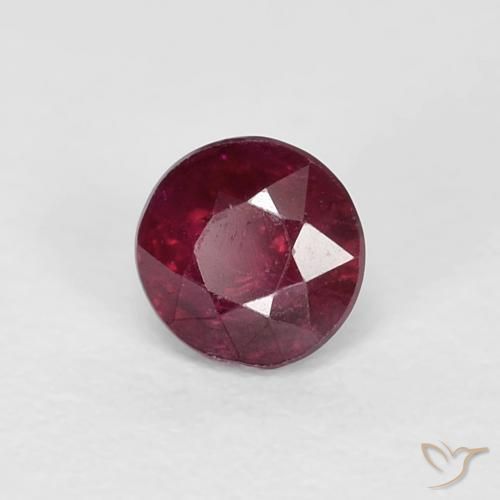 Rubis Vin rouge naturelle Tour, 0.40 ct, VS-SI