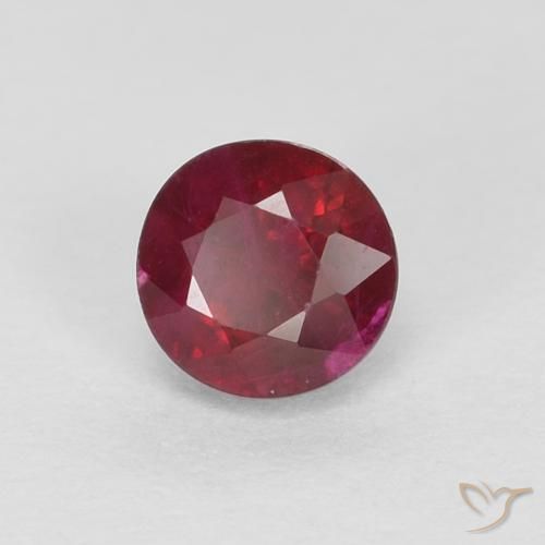 Rubis Vin rouge profond naturelle Tour, 0.43 ct, SI