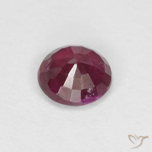 Rubis Rouge foncé naturelle Tour, 0.29 ct, SI
