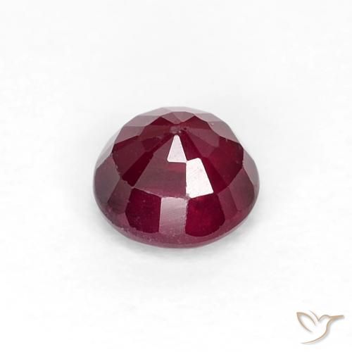 Rubis Rouge foncé naturelle Tour, 0.42 ct, VS-SI