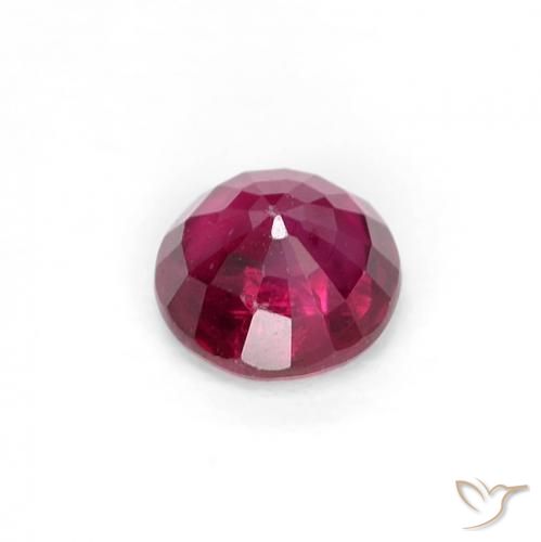 Rubis Rouge foncé naturelle Tour, 0.33 ct, VS-SI