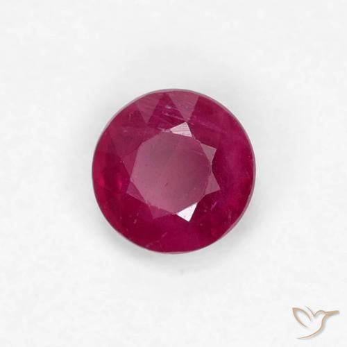Rubis Vin rouge profond naturelle Tour, 0.34 ct, VS-SI
