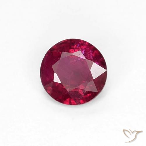 Rubis Vin rouge profond naturelle Tour, 0.29 ct, VS-SI