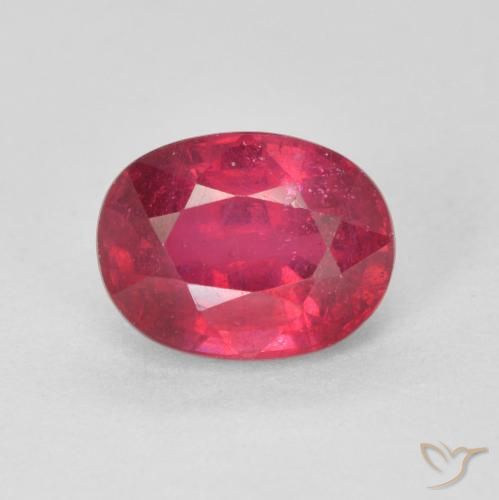 1.99ct Naturel Cramoisi profond Rubis, ovale, VS