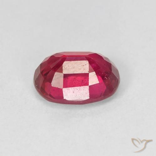 Rubis Medium Dark-Red naturelle ovale, 1.94 ct, VS-SI