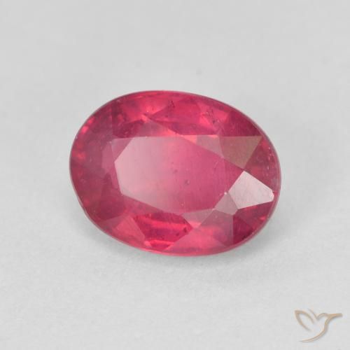 Rubis Rouge moyen naturelle ovale, 1.91 ct, VS
