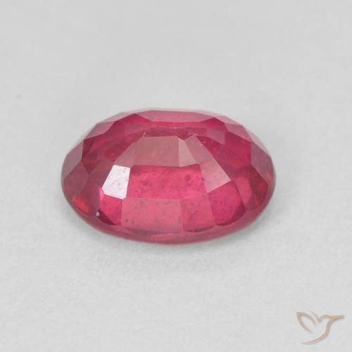 Rubis Rouge moyen naturelle ovale, 1.91 ct, VS