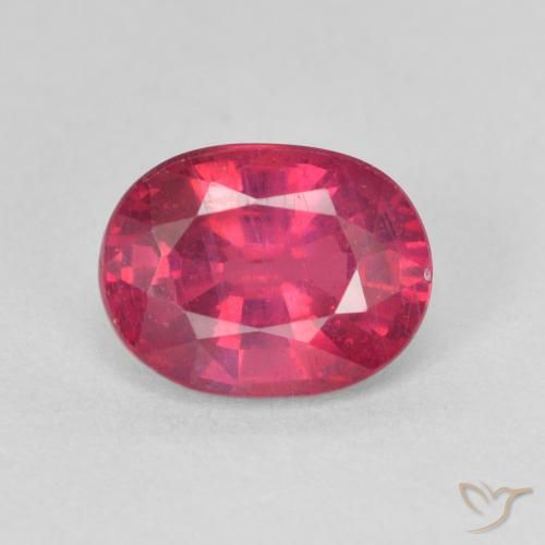 1.85ct Naturel Rouge moyen Rubis, ovale, VS
