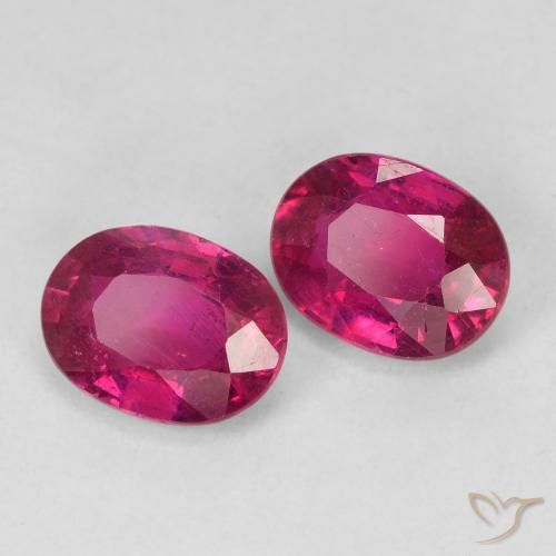 Shop natural 3.48ct Rouge léger Rubis gems, ovale, from Madagascar at GemSelect. In stock, global shipping!