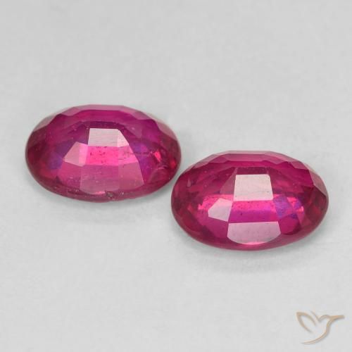 Shop natural 3.48ct Rouge léger Rubis gems, ovale, from Madagascar at GemSelect. In stock, global shipping!