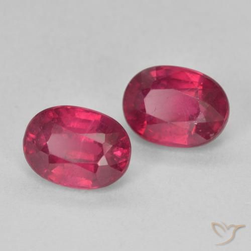 Shop natural 2.55ct Rose rougeâtre profond Rubis gems, ovale, from Madagascar at GemSelect. In stock, global shipping!
