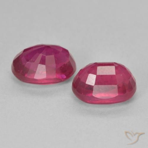 Shop natural 3.10ct Rouge léger Rubis gems, ovale, from Madagascar at GemSelect. In stock, global shipping!