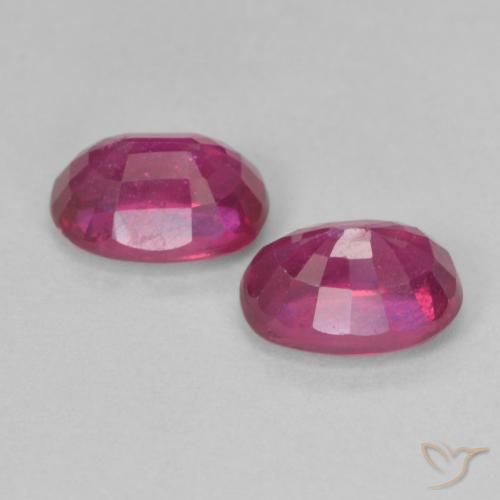 Shop natural 2.55ct Rouge léger Rubis gems, ovale, from Madagascar at GemSelect. In stock, global shipping!
