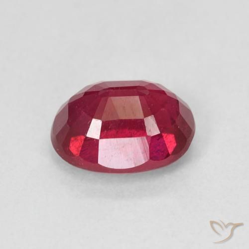Rubis Cramoisi profond naturelle ovale, 2.13 ct, VS