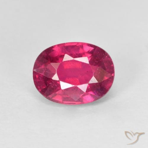 1.81ct Naturel Rouge léger Rubis, ovale, VS