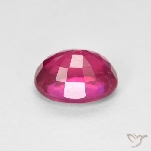 Rubis Rouge léger naturelle ovale, 1.92 ct, VS