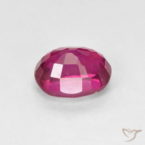Rubis Rouge léger naturelle ovale, 1.91 ct, VS
