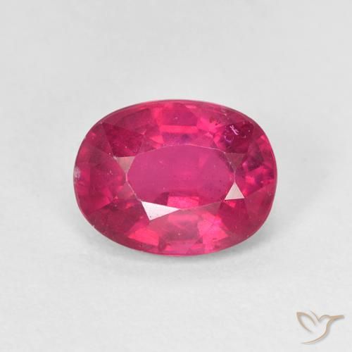 1.86ct Naturel Rouge léger Rubis, ovale, VS