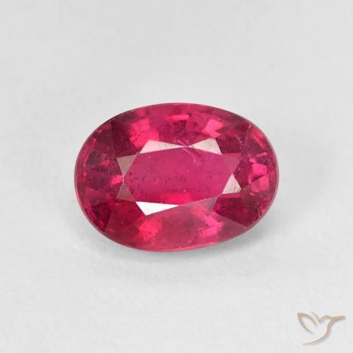 1.94ct Naturel Rouge léger Rubis, ovale, VS