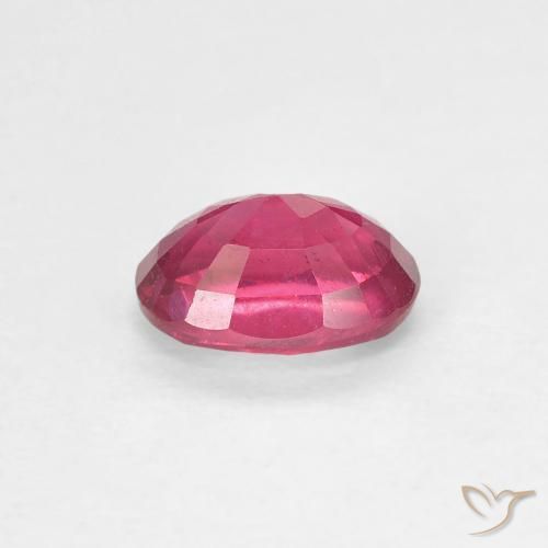 Rubis Rouge léger naturelle ovale, 1.09 ct, VS