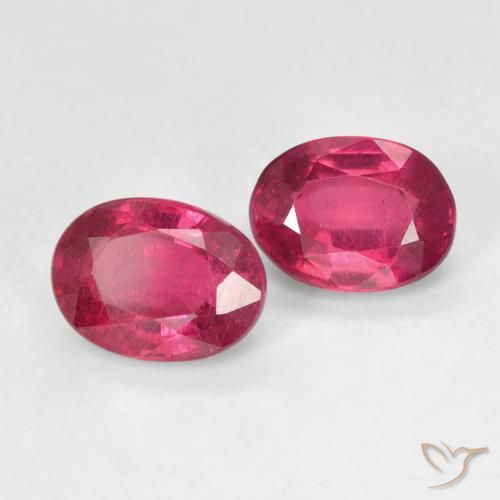 Shop natural 2.10ct Rose rougeâtre profond Rubis gems, ovale, from Madagascar at GemSelect. In stock, global shipping!