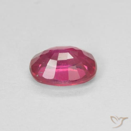 Rubis Rouge léger naturelle ovale, 1.04 ct, VS