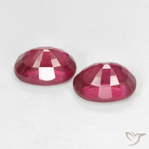 Shop natural 2.57ct Medium Dark-Red Rubis gems, ovale, from Madagascar at GemSelect. In stock, global shipping!