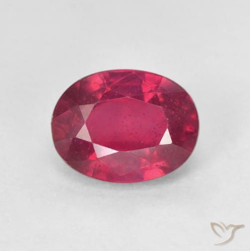 2.05ct Naturel Cramoisi profond Rubis, ovale, VS