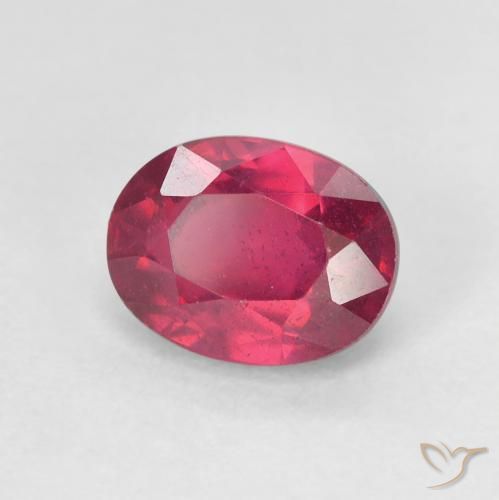 Rubis Cramoisi profond naturelle ovale, 2.05 ct, VS