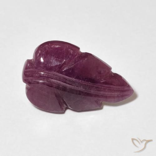 Rubis Rouge-violet naturelle Fantaisie, 3.55 ct, Opaque