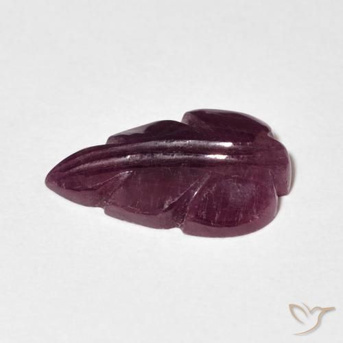 Rubis Rouge-violet naturelle Fantaisie, 3.55 ct, Opaque