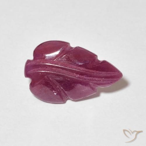 1.88ct Naturel Violet Rosâtre Rubis, Fantaisie, Opaque