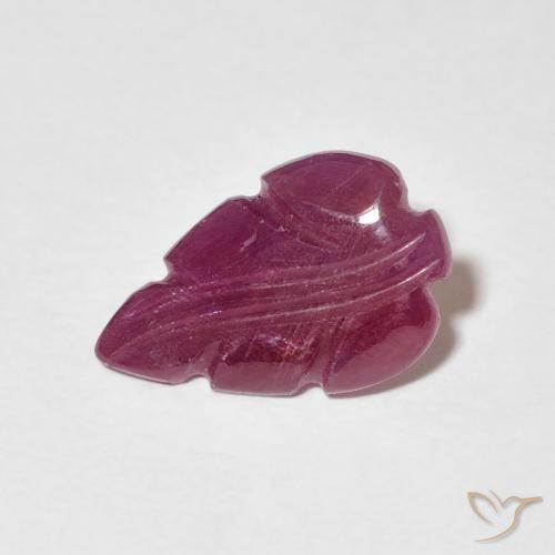 Rubis Violet Rosâtre naturelle Fantaisie, 1.88 ct, Opaque