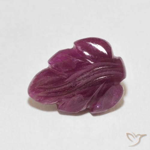 Rubis Medium Dark-Purple naturelle Fantaisie, 3.28 ct, Opaque