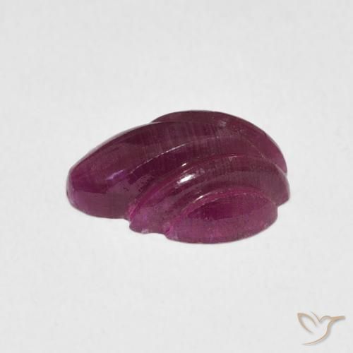 Rubis Pourpre moyen naturelle Fantaisie, 2.88 ct, Opaque