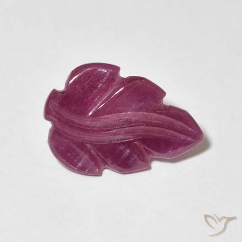 1.76ct Naturel Violet Rosâtre Rubis, Fantaisie, Opaque