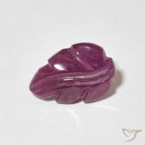 1.89ct Naturel Medium Dark-Purple Rubis, Fantaisie, Opaque