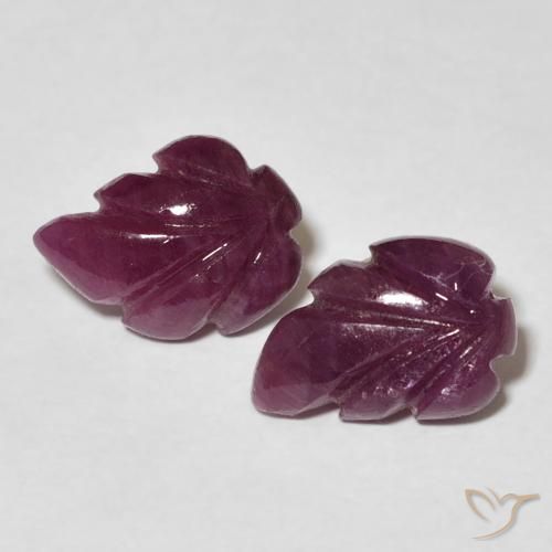 4.36ctw Naturel Rouge framboises Rubis, Fantaisie, Opaque