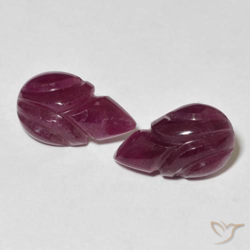 6.21ctw Naturel Rouge framboises Rubis, Fantaisie, Opaque
