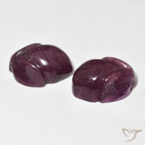 Shop natural 19.48ct Rouge foncé Rubis gems, Taille Fleur, from Madagascar at GemSelect. In stock, global shipping!