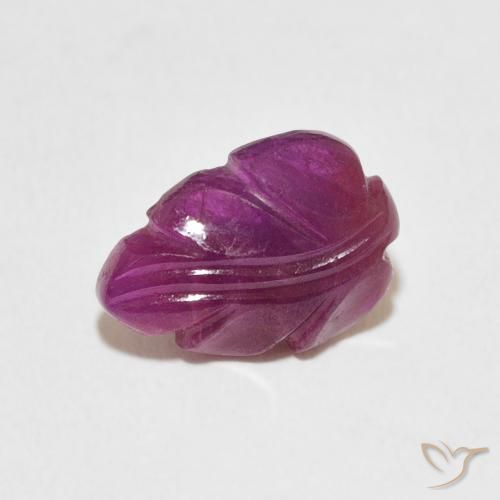 2.77ct Naturel Medium Dark-Purple Rubis, Fantaisie, Opaque