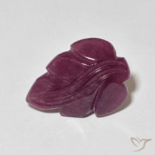 4.64ct Naturel Medium Dark-Purple Rubis, Fantaisie, Opaque