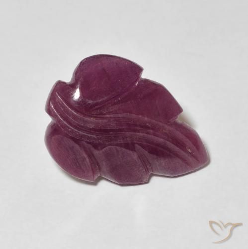 Rubis Medium Dark-Purple naturelle Fantaisie, 4.64 ct, Opaque